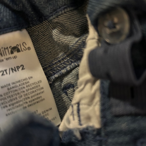 Vintage Garanimals Mix Em Up Toddler Jeans Size 2T Unisex! - Picture 5 of 5